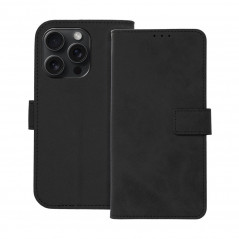 Apple iPhone 15 Pro Portefeuilles TENDER Book Noir