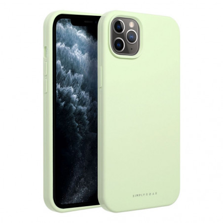 Apple iPhone 11 Pro Max Coque Roar Cloud-Skin Vert clair