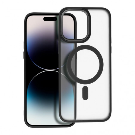 Apple iPhone 14 Pro Coque Matte Mag Cove MagSAFE  Noir