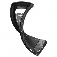 Google Pixel 7a Coque Spigen Armor Fibre de carbone, Élégant  Noir