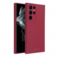 Samsung Galaxy S22 Ultra Coque Roar Luna Monochromatique, Élégant, Un accessoire esthétique  Rouge