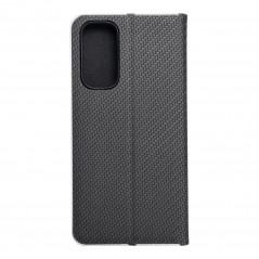 XIAOMI Redmi Note 11 Portefeuilles LUNA Book Carbon Fibre de carbone, Élégant  Noir
