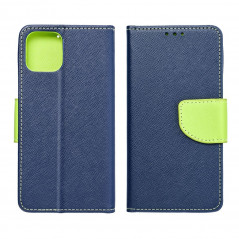 realme C31 Portefeuilles Fancy Book Marine / Citron vert
