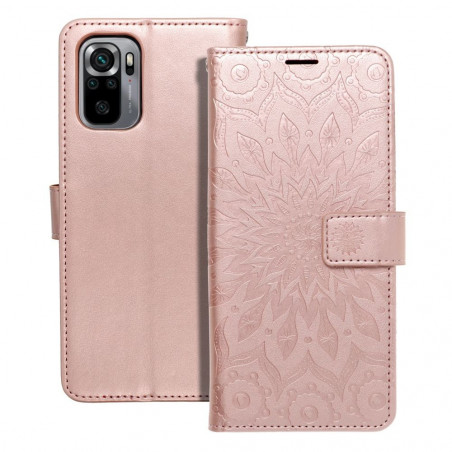 XIAOMI Redmi Note 11 Portefeuilles MEZZO Book Mandala  Or rose