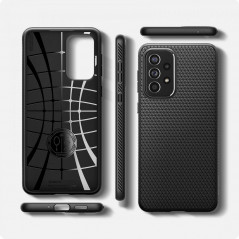 Samsung Galaxy A33 Coque Spigen  Liquid Air Noir mat