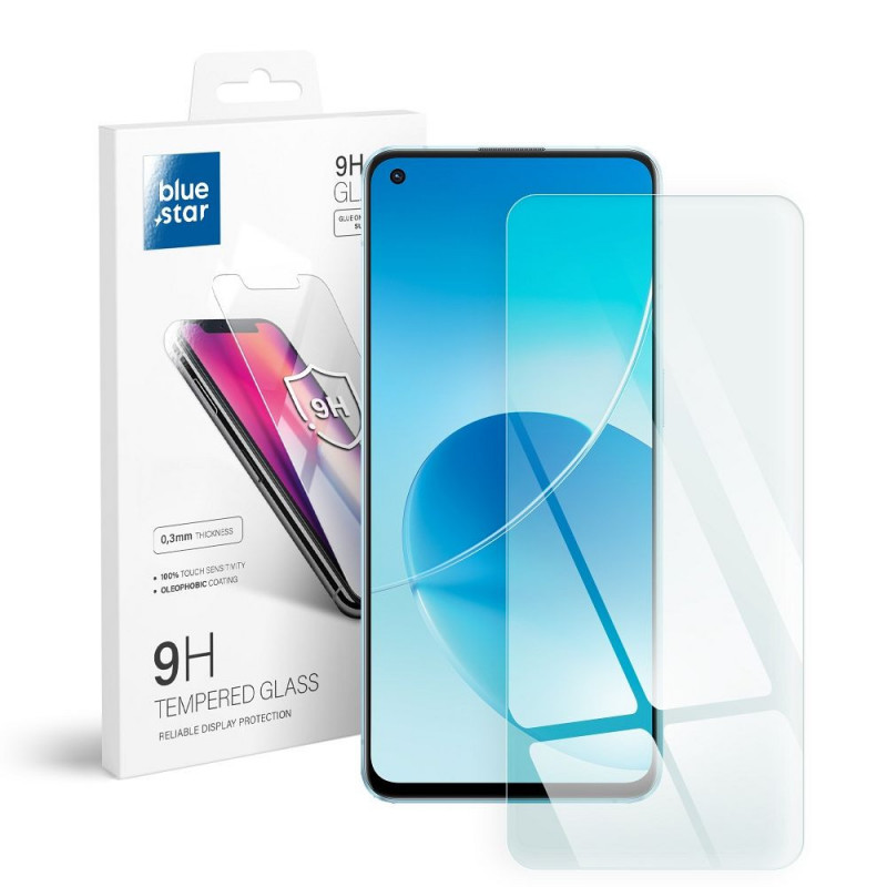 Oppo Reno6 5G Verre trempé Blue Star 9H Transparent 