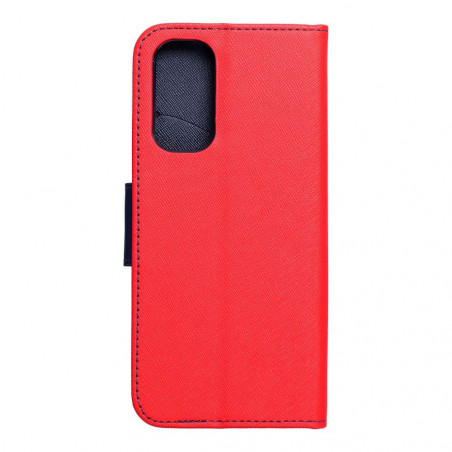 XIAOMI Redmi Note 11 Portefeuilles Fancy Book Rouge / Marine