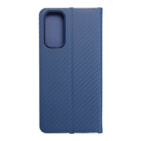XIAOMI Redmi Note 11 Portefeuilles LUNA Book Carbon Fibre de carbone, Élégant  Bleu