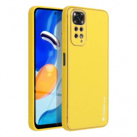 XIAOMI Redmi Note 11 Coque Leather Jaune