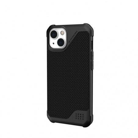 Apple iPhone 13 Coque Urban Armor Gear Metropolis LT Étui haut de gamme  Noir kevlar