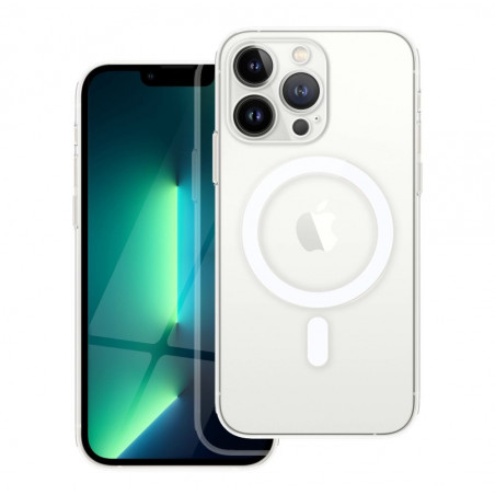 Apple iPhone 13 Pro Coque Clear Mag Cover MagSAFE  Transparent