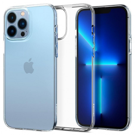Apple iPhone 13 Pro Max Coque Spigen Liquid Crystal Clair comme du cristal  Transparent