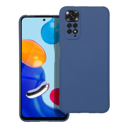 XIAOMI Redmi Note 11 Coque Silicone Élégant  Bleu