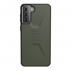 Samsung Galaxy S21 Plus 5G Coque Urban Armor Gear Civilian Étui haut de gamme  MagSAFE  Olive