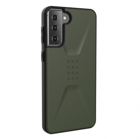 Samsung Galaxy S21 Plus 5G Coque Urban Armor Gear Civilian Étui haut de gamme  MagSAFE  Olive