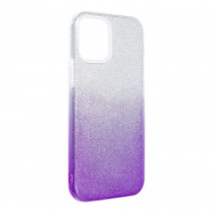 Apple iPhone 12 Pro Coque Shining Transparent et violet