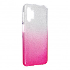 Samsung Galaxy A33 Coque Shining Transparent et rose