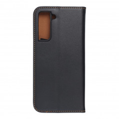 Samsung Galaxy S21 5G Portefeuilles Leather case SMART PRO Élégant  Noir 
