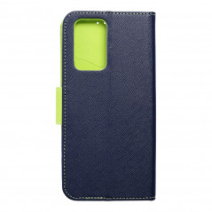 XIAOMI Redmi Note 10 Pro Max Portefeuilles Fancy Book Marine / Citron vert