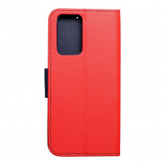XIAOMI Redmi Note 10 Pro Max Portefeuilles Fancy Book Rouge / Marine