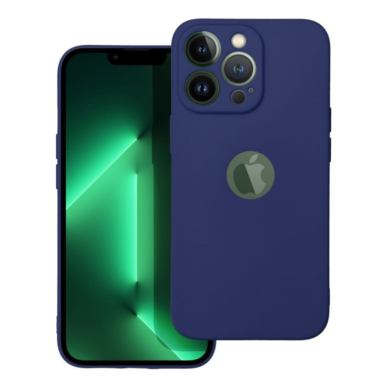 Apple iPhone 13 Pro Coque Soft Bleu foncé