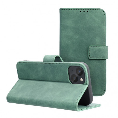 Apple iPhone 13 Portefeuilles TENDER Book Vert