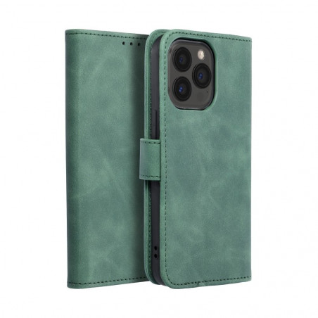 Apple iPhone 13 Pro Portefeuilles TENDER Book Vert