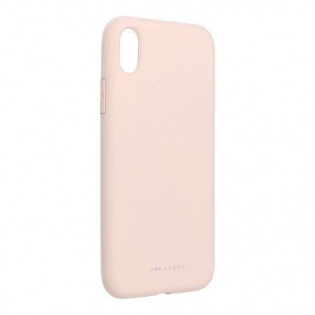 Apple iPhone XR Coque Roar Space Monochromatique, Élégant  Rose