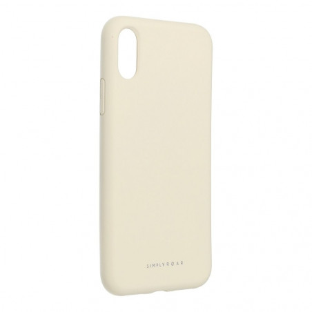Apple iPhone X Coque Roar Space Monochromatique, Élégant  Aqua White