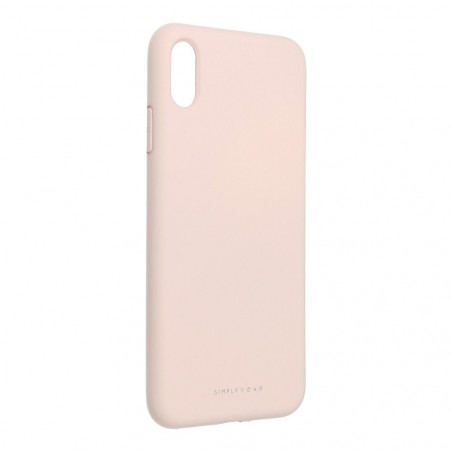 Apple iPhone X Coque Roar Space Monochromatique, Élégant  Rose