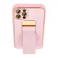 Apple iPhone 13 Pro Coque LEATHER Case Kickstand Rose