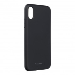 Apple iPhone XS Coque Roar Space Monochromatique, Élégant  Noir