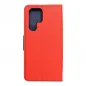 Samsung Galaxy S22 Ultra Portefeuilles Fancy Book Rouge / Marine