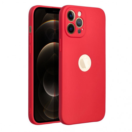 Apple iPhone 12 Pro Max Coque Soft Rouge