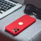 Apple iPhone 12 Pro Max Coque Soft Rouge