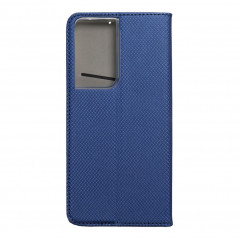 Samsung Galaxy S21 Ultra 5G Portefeuilles Smart Case Book Marine