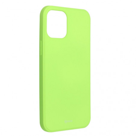 Apple iPhone 12 Pro Max Coque Roar Colorful Jelly Vert citron