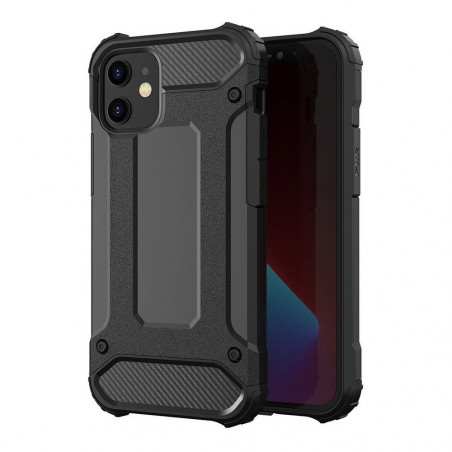 Apple iPhone 12 Couverture durcie Armor Noir