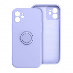 Apple iPhone 13 Pro Max Coque Silicone ring Violet (Violet)