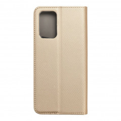 Samsung Galaxy A72 LTE Portefeuilles Smart Case Book Or