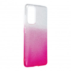 Samsung Galaxy S20 FE Coque Shining Transparent et rose