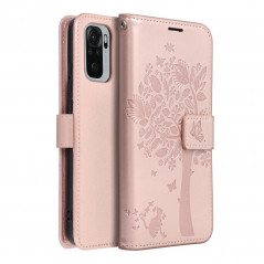 XIAOMI Mi 11 Lite 5G Portefeuilles MEZZO Book Arbre  Or rose