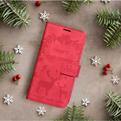 XIAOMI Redmi Note 10 Portefeuilles MEZZO Book Rouge
