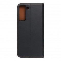 Samsung Galaxy S21 FE 5G Portefeuilles Leather case SMART PRO Élégant  Noir