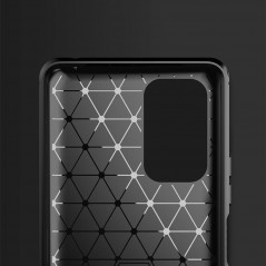 XIAOMI Redmi Note 10 Pro Max Coque Carbon Élégant  Noir