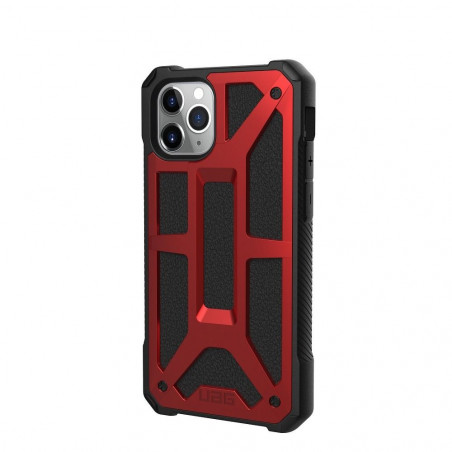 Apple iPhone 11 Pro Coque Urban Armor Gear Monarch Étui haut de gamme  MagSAFE  Rouge