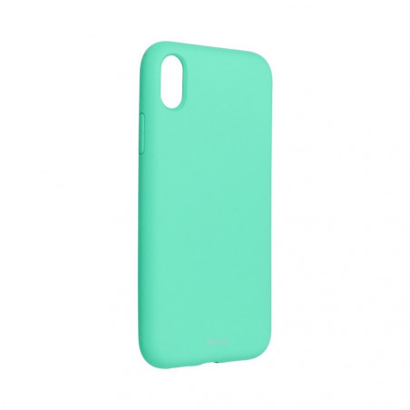 Apple iPhone XR Coque Roar Colorful Jelly Couleur menthe