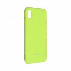 Apple iPhone XS Coque Roar Colorful Jelly Vert citron