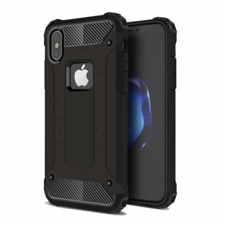 Apple iPhone XS Couverture durcie Armor Noir