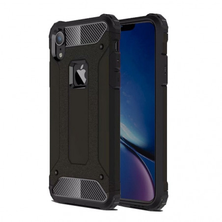 Apple iPhone XR Couverture durcie Armor Noir